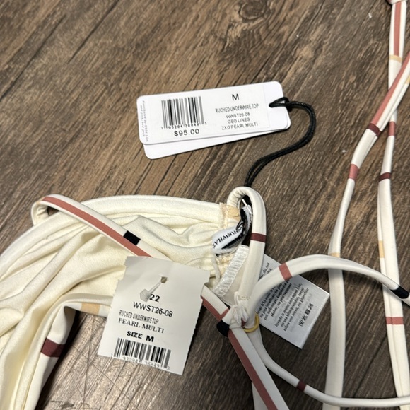 We wore what bikini top nwt sz M - Picture 4 of 5